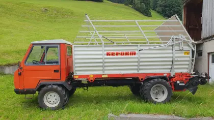 Reform Muli 600 SL mit 18m³ Ladewagen