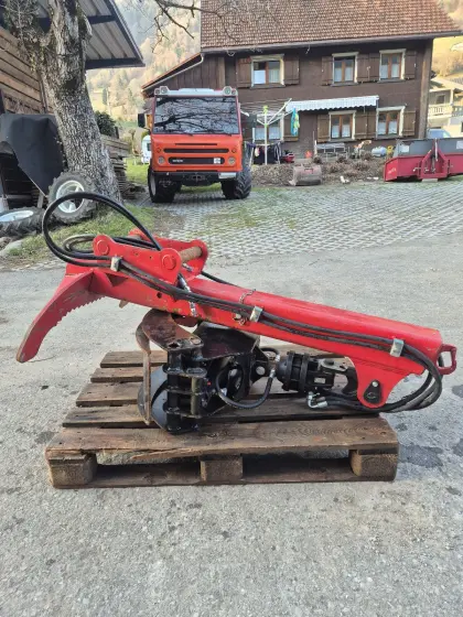 Scherübel Metalltechnik Holzgreifer