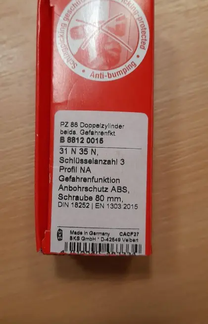 Doppelzylinder