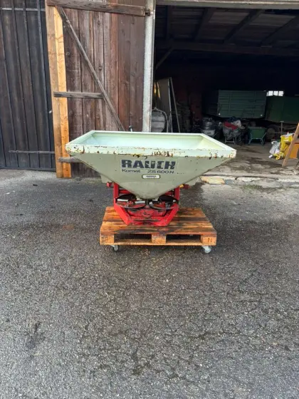 Rauch Komet ZHS 600N Zweischeiben Düngerstreuer