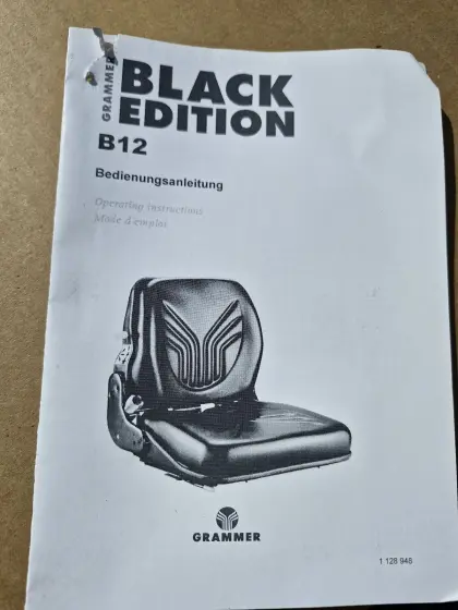 Stapler/Hoflader Sitz mechanisch Sitzschalter