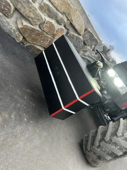 Traktorgewicht 1.200 kg