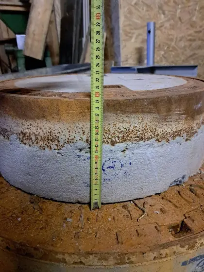 Schwerlastschachtdeckel Gusseisen Beton