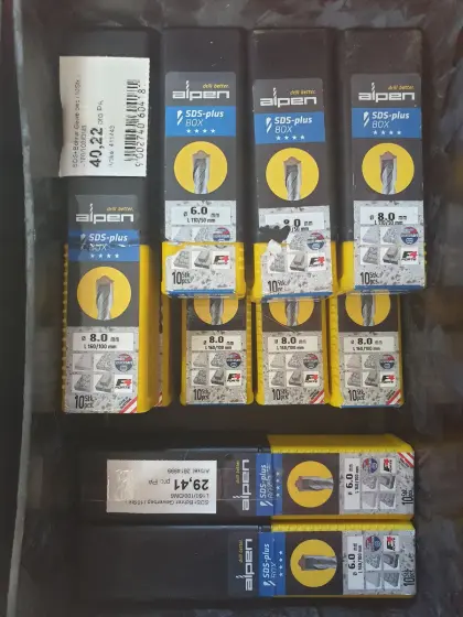 Profi-Bohrer für Hof & Stall: Alpen F4 FORTE (SDS-plus)