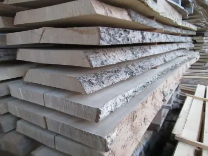 Eschenholzbohlen 30 und 50 mm, 1 Jahr gelagert, Eschenbohlen