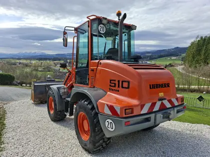 Liebherr Stereo 510, Schaufel und Palettengabel