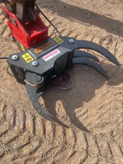 Fällgreifer für Bagger