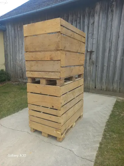 Kartoffelkiste, Erdäpfelkiste, Holzkiste