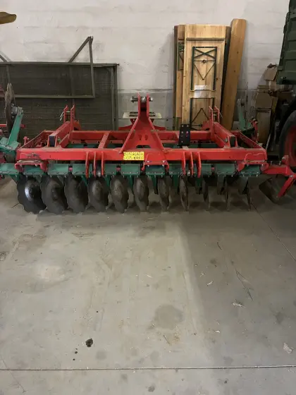 Agro-Masz Scheibenegge 3 m mit Apv Halterungsplatte