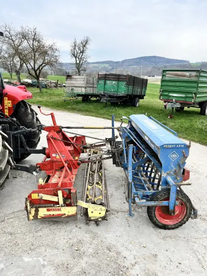 Krone KE85/2500 Kreiselegge / Nordsten Huckepack