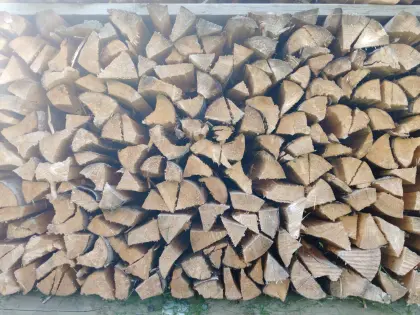 Brennholz, Fichte, Buche