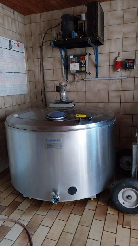 Alfa Laval 800 Milchtank