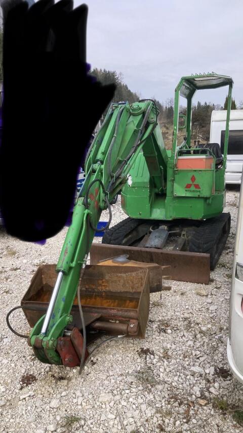 Mitsubishi MX30 MX35 Minibagger defekt