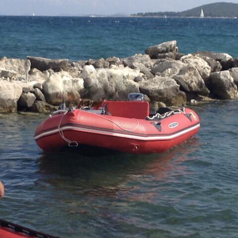 Zodiac Schlauchboot mit 25 PS Yamaha 2-Takt