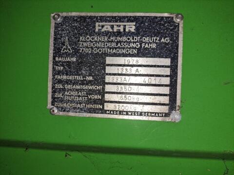 Deutz-Fahr Ladewagen