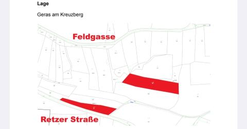 Acker zu verkaufen im Bezirk Horn/Geras