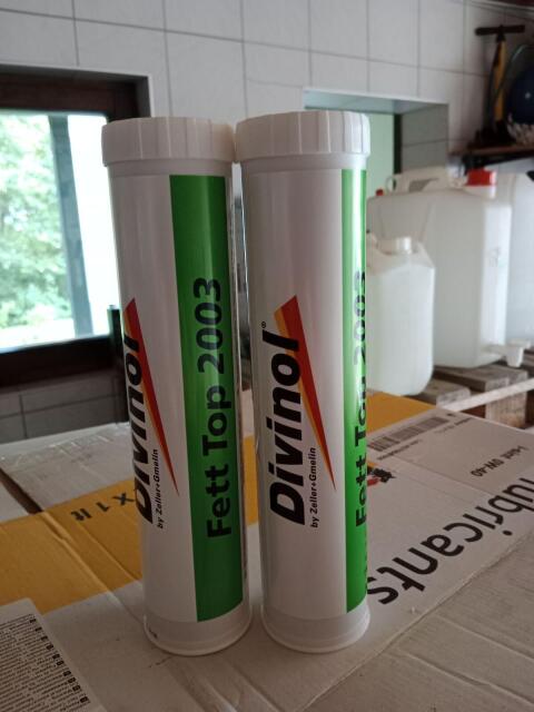 12 Stk. Divinol Fett Top 2003, 400 g, gratis Versand