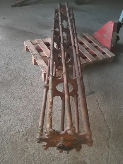 Stabwalze, Frontgewicht, Grubber