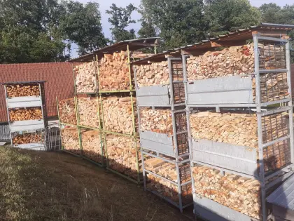 Birkenholz für offenen Kamin und Feuerschale