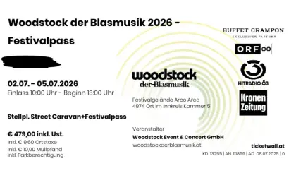 Festival Woodstock der Blasmusik 2026