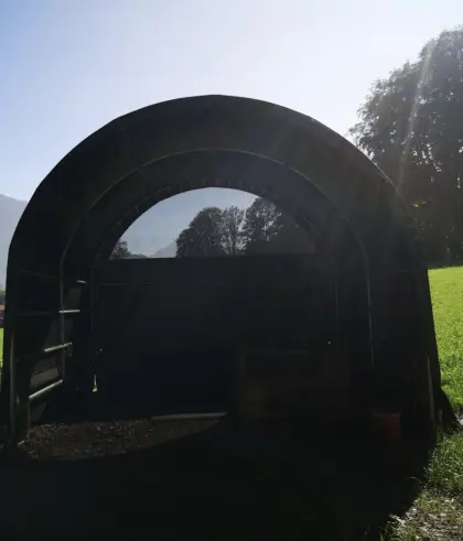 Weidezelt Rundbogenzelt