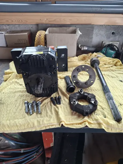 Frontzapfwellengetriebe