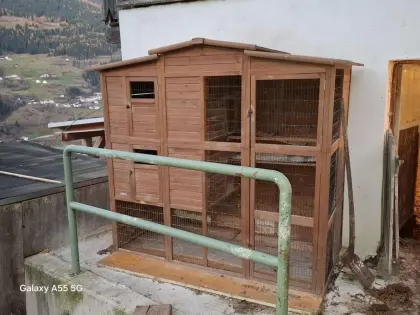 Sehr schöner und sehr guter Hühnerstall
