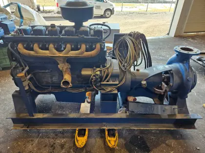 Diesel Bewässerungsaggregat - Bj. 1980 ca. 125 kW Leistung