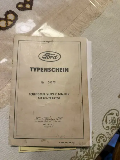 Ford Fordson Super Major