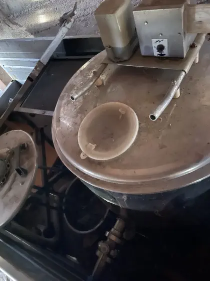 Milchtank mit Kühlung