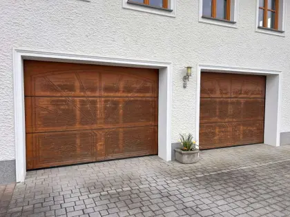 2 Stk. Garagentore Normstahl