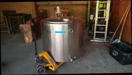 Milchtank Kühlung Wanne