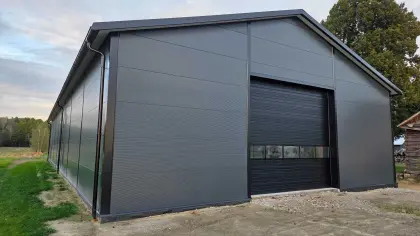 Stahlhalle 15 x 35 x 5 m