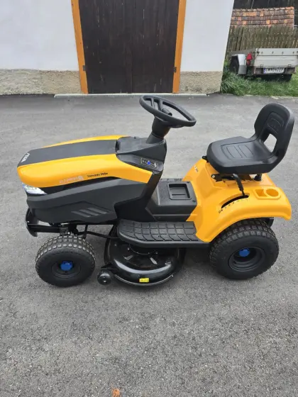 Stiga 398e Elektro Rasenmäher Traktor