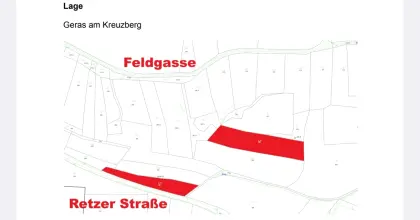 Acker zu verkaufen im Bezirk Horn/Geras