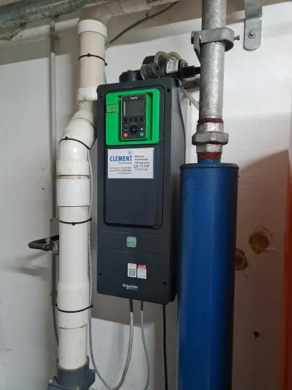 Vakuumpumpe für Melkstand