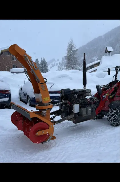 Schneefräse