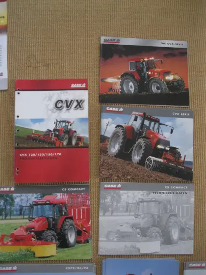 IHC International, CASE,  Case iH, Prospekte, Broschüren Neu