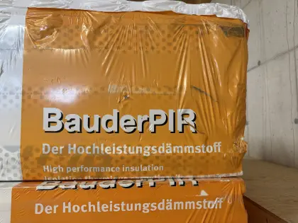 Aufdachdämmung Bauder PIR SDS 120 mm