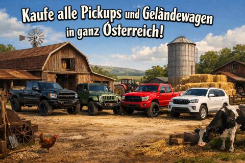 Suche alle Pickups in ganz Österreich