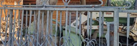 Gartentor verzinkt