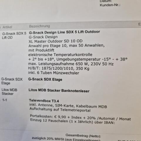 Verkaufsautomat