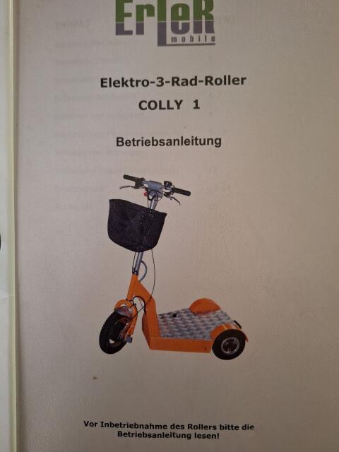 Elektro Dreiradroller Colly 1