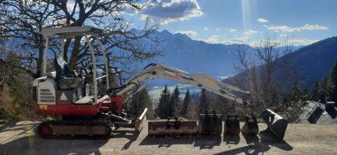 Minibagger, Bagger, Takeuchi TB016