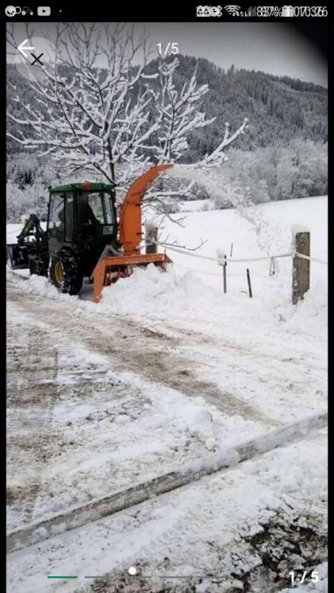 Schneefräse Rasant