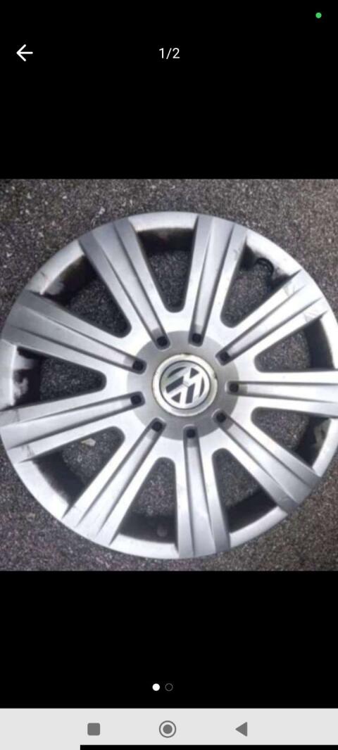 3 Stk. Radkappen 15 Zoll VW