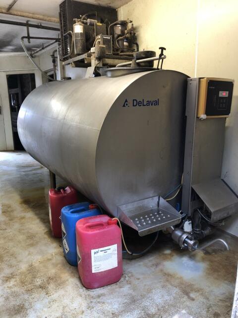 Milchtank DeLaval DX/CR