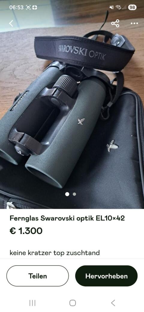 Swarovski 10x42