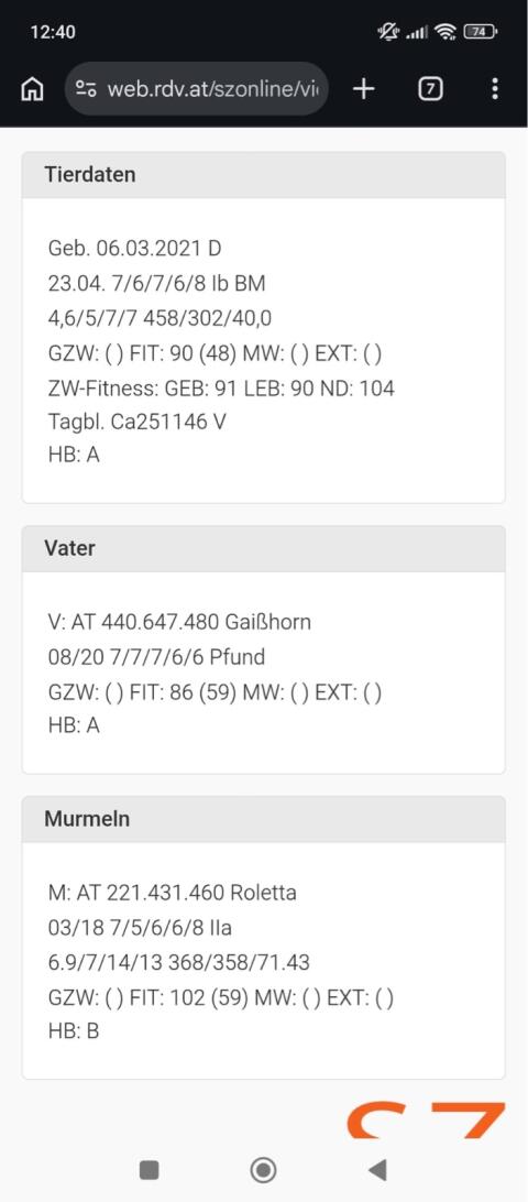 Tauernschen Ziege zu verkaufen Bockmutter
