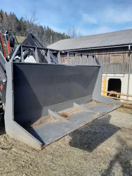 Verkaufe Polterschaufel, Polterschild